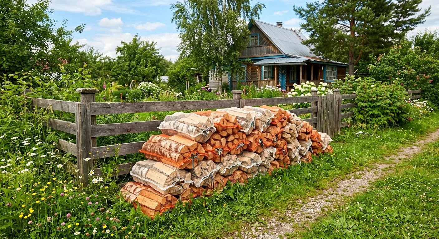 Дрова для дачи в Авсюнине
